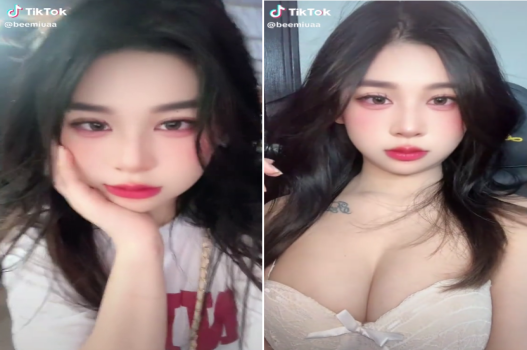 Hot girl che mặt nhưng lộ xăm lúc địt